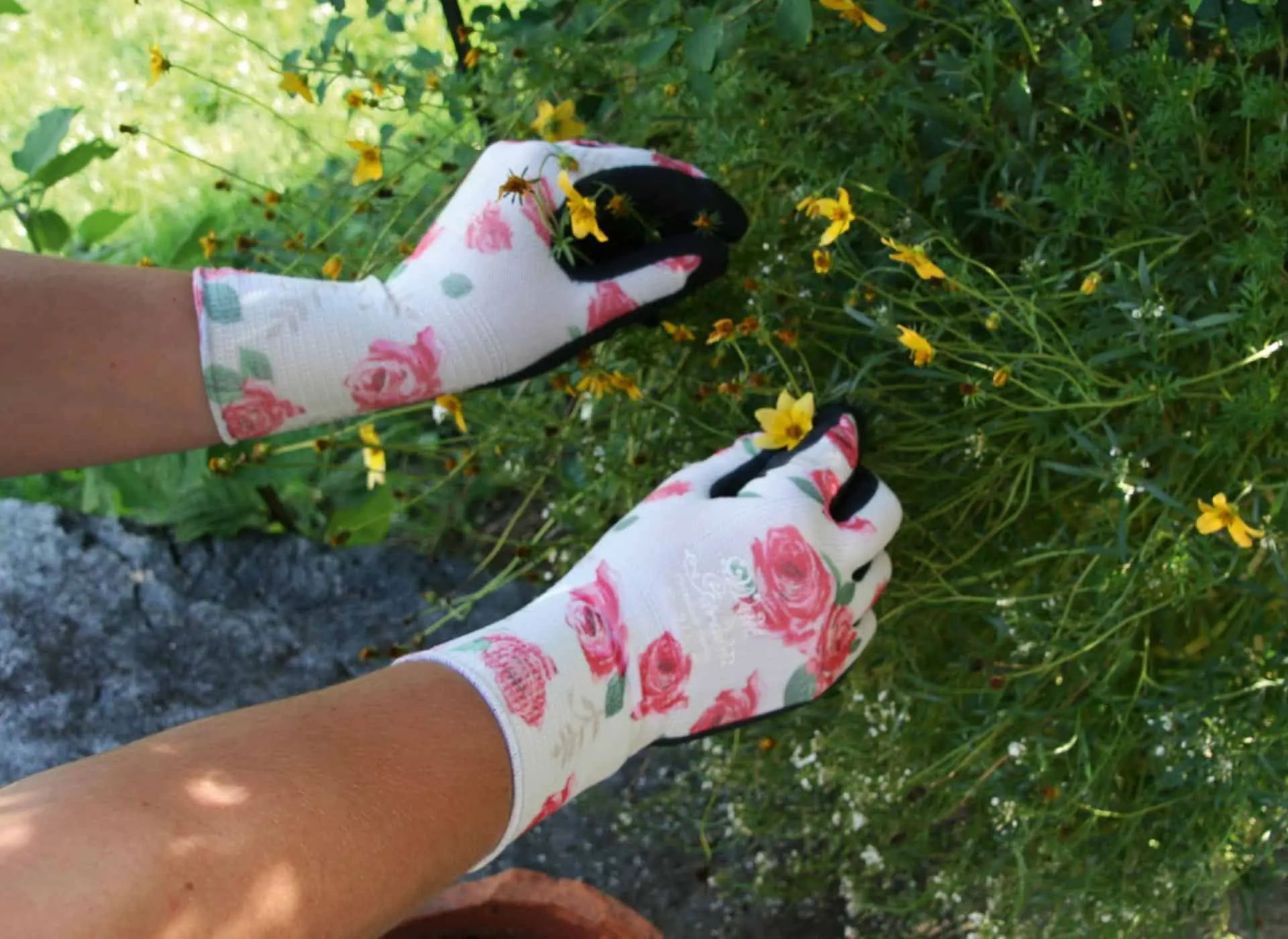 Garden Glove WithGarden Premium Luminus, size 8