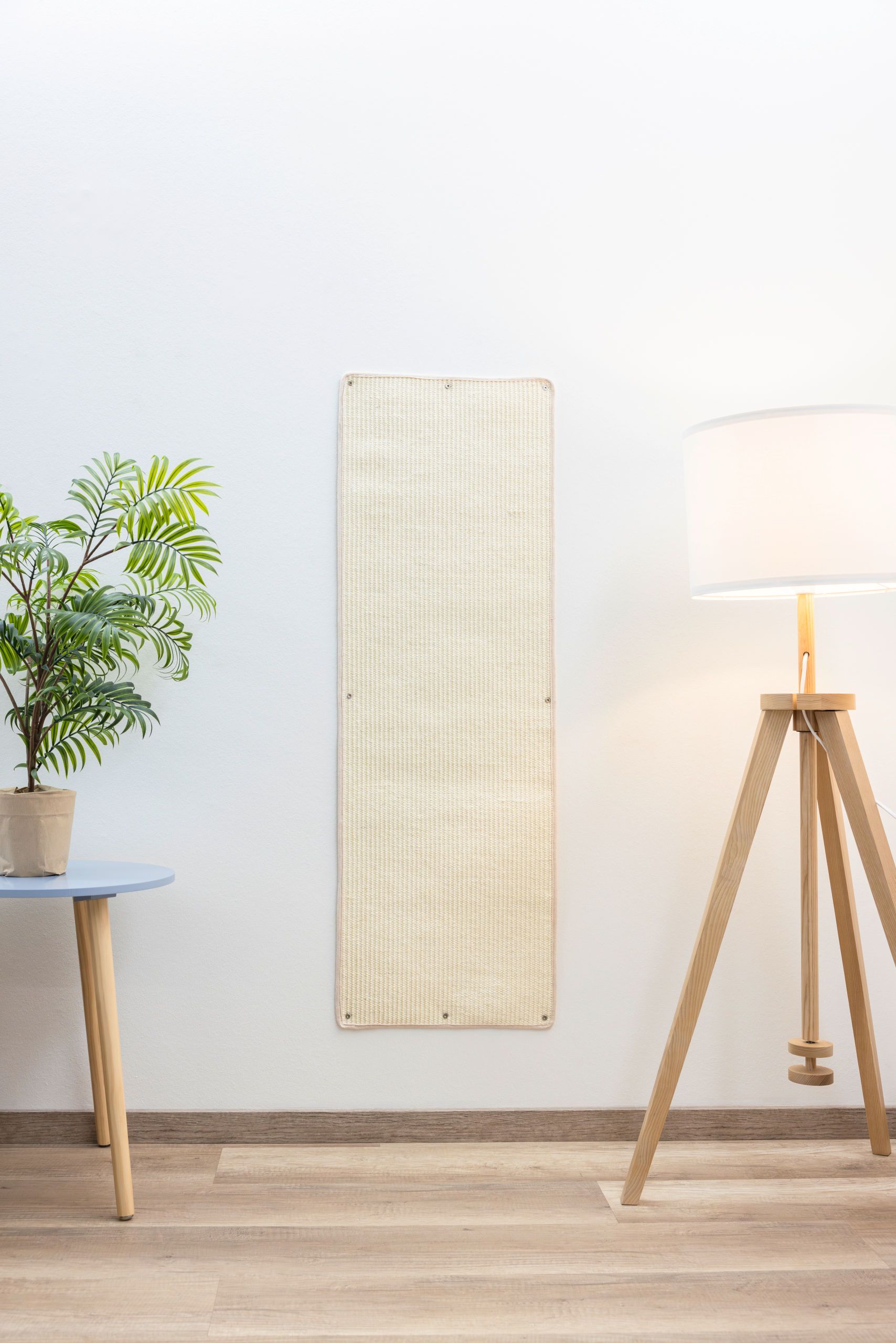Kerbl covoraș de zgâriat din sisal pentru pisici, 120 x 40 cm, de perete, beige