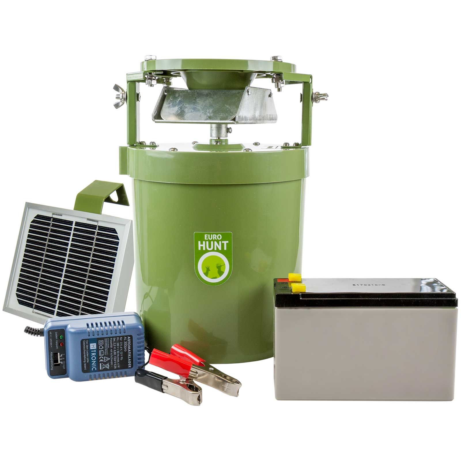 Ensemble EuroHunt Futter Automat Light 12V