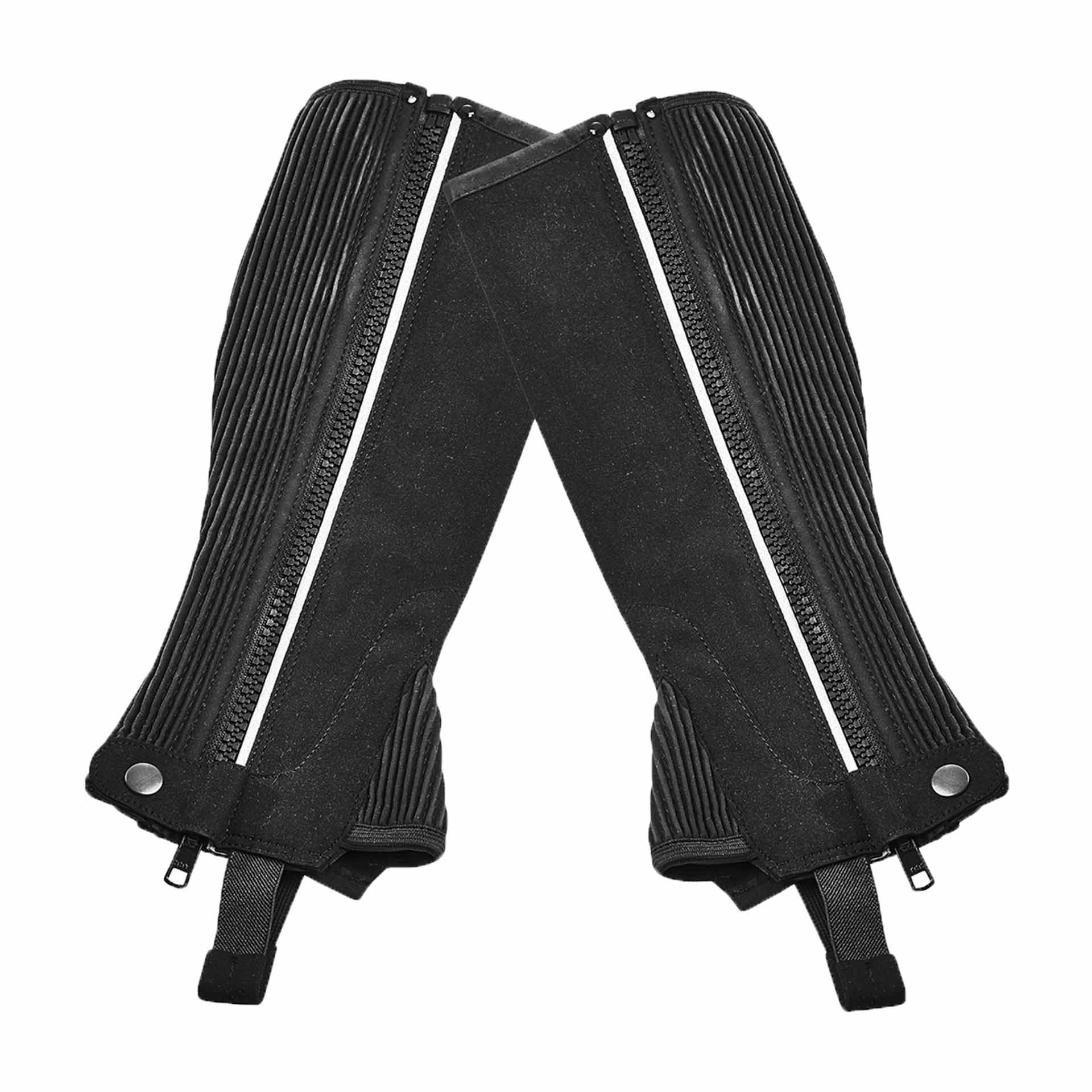 BUSSE Ghette da equitazione BEGINNER- JR C_XS argento/nero