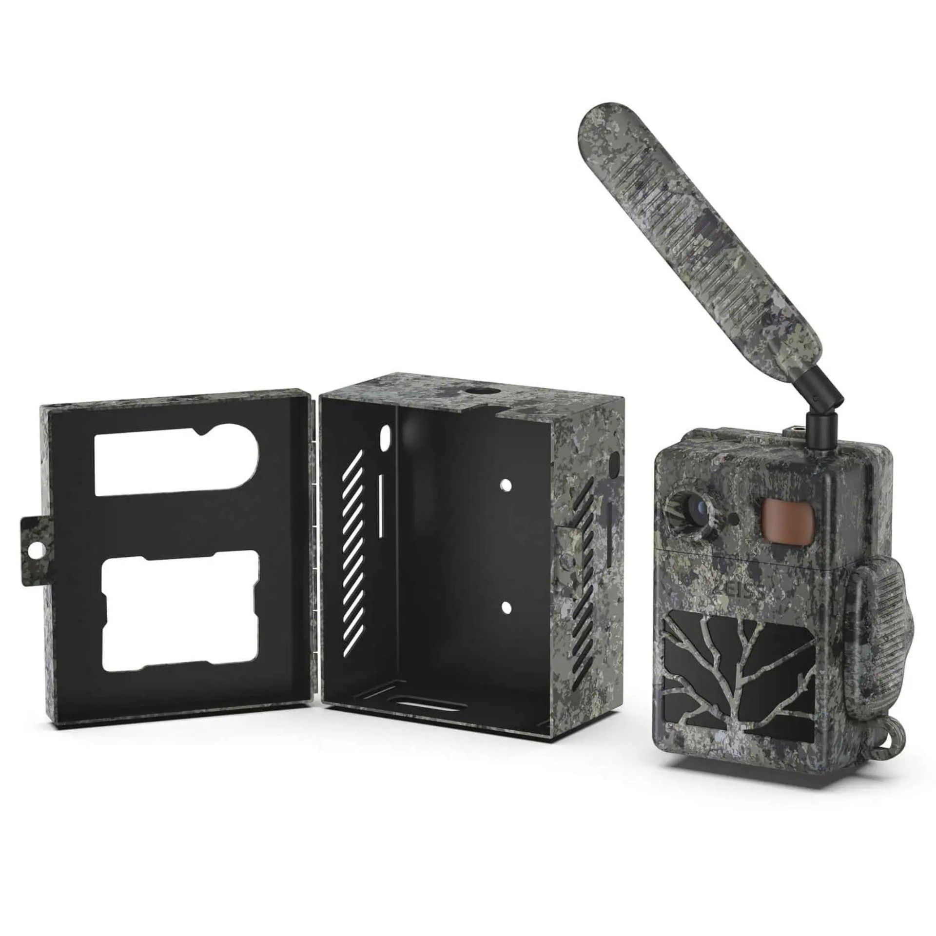 ZEISS Secacam 7 Metallgehäuse, Schutzbox für Wildkamera, Lieferumfang