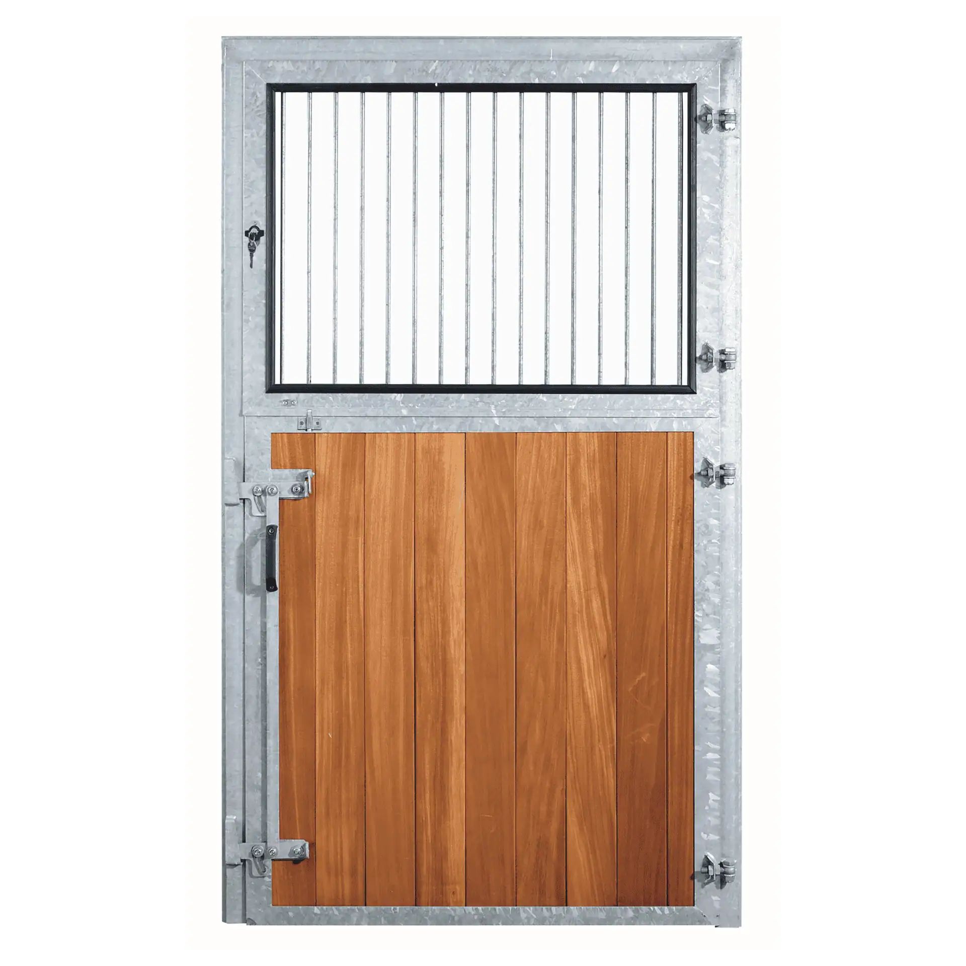 Stalltür Drehfenster 1,2 x 2,215 m, Doppelhubverschluss und Kugelgriff
