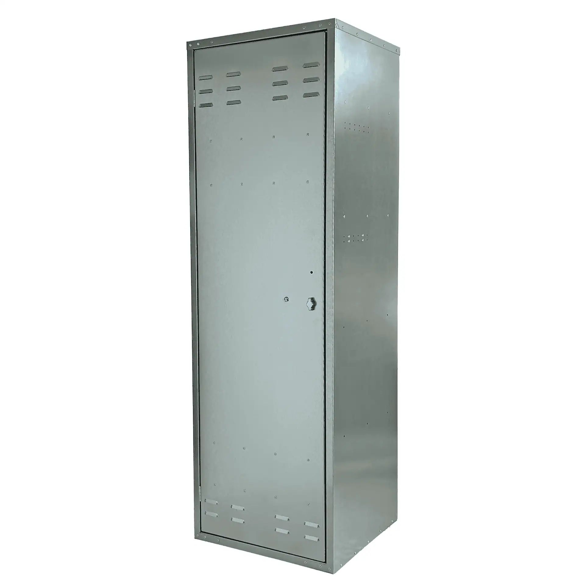 Growi Sattelschrank Standard mit Sattel- und Trensenhaltern, Vorhängeschloss, 190 x 60 x 60 cm