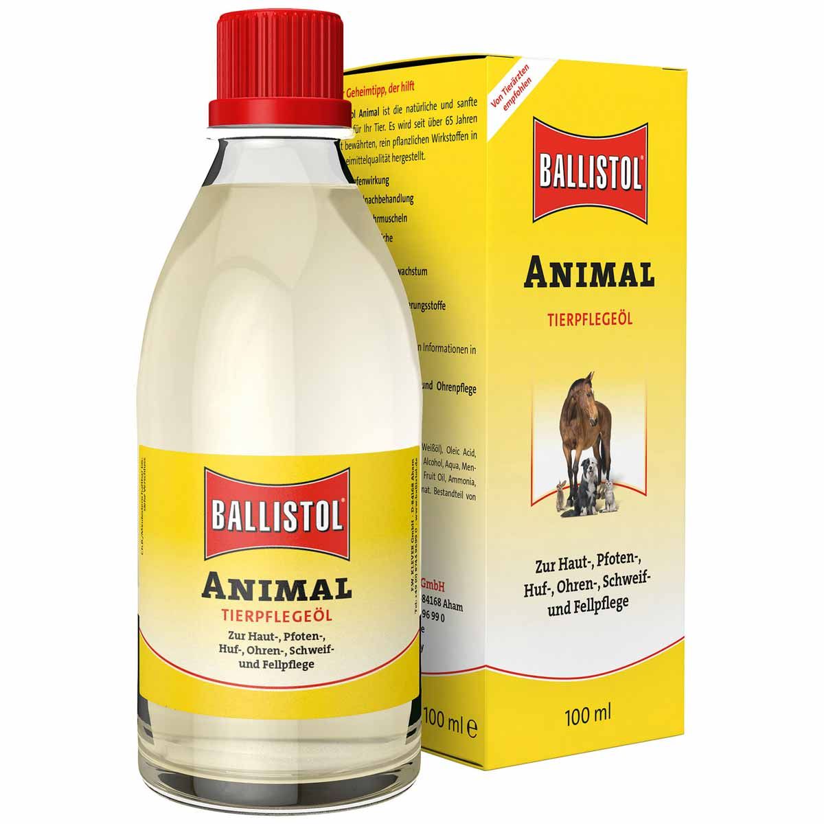 BALLISTOL Animal Tierpflegeöl, Pfotenpflege Hund & mehr