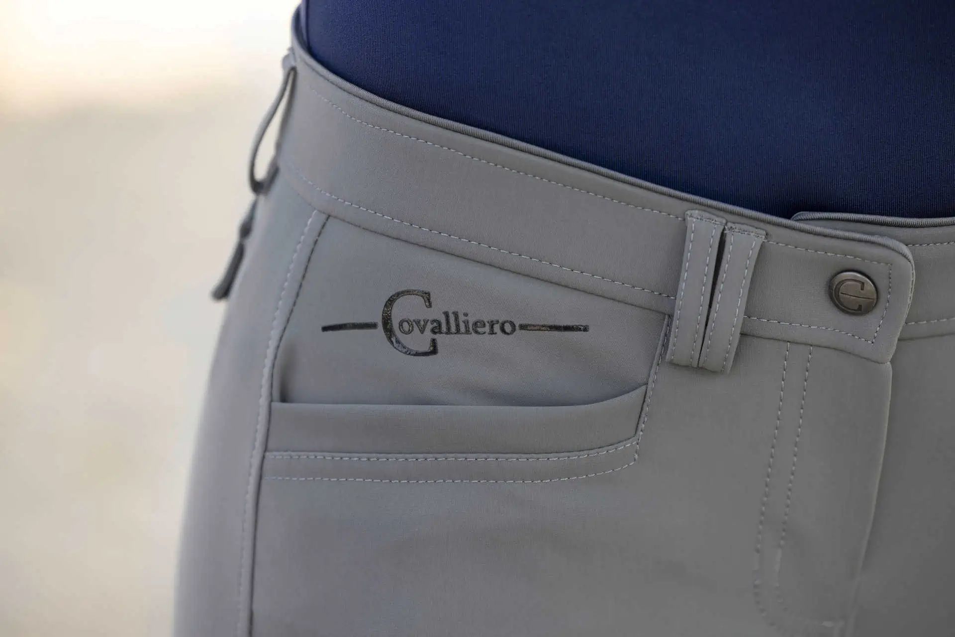 Covalliero Janne x PinkRibbon Reithose Fullgrip, Damen Vollbesatz, Größe 36
