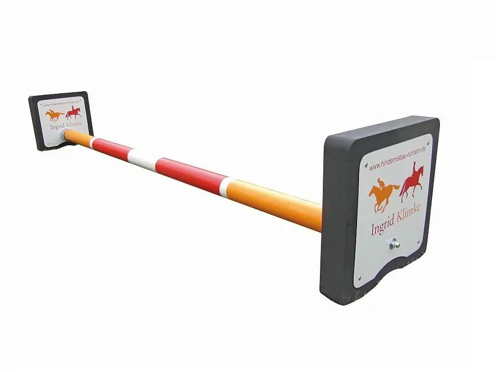 Growi Ingrid Klimke Cavaletti, 3 m Holzstange für Pferdetraining, Symbolbild
