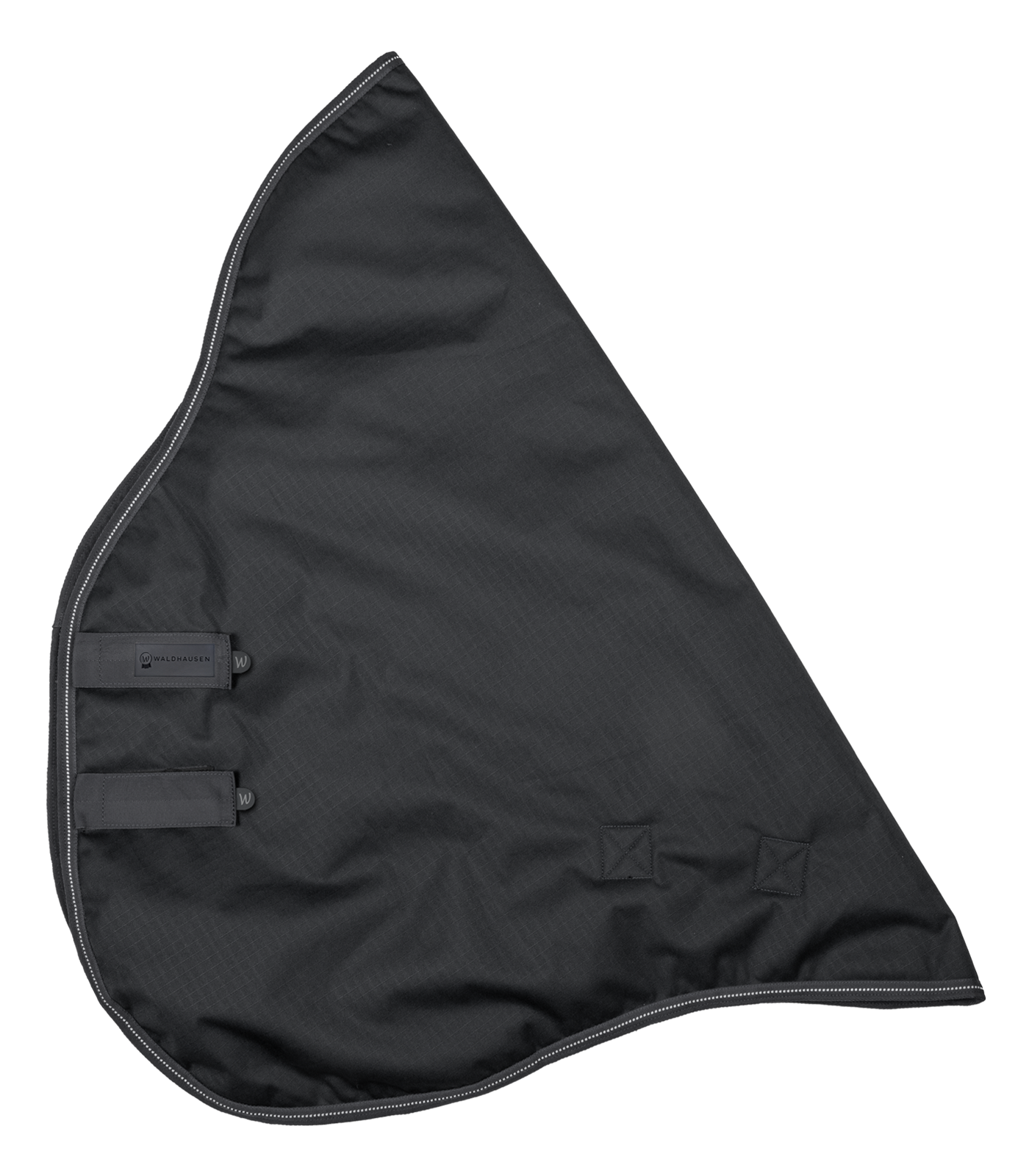Waldhausen Outdoorhalsteil 600D, 100 g – wasserdicht & atmungsaktiv, schwarz