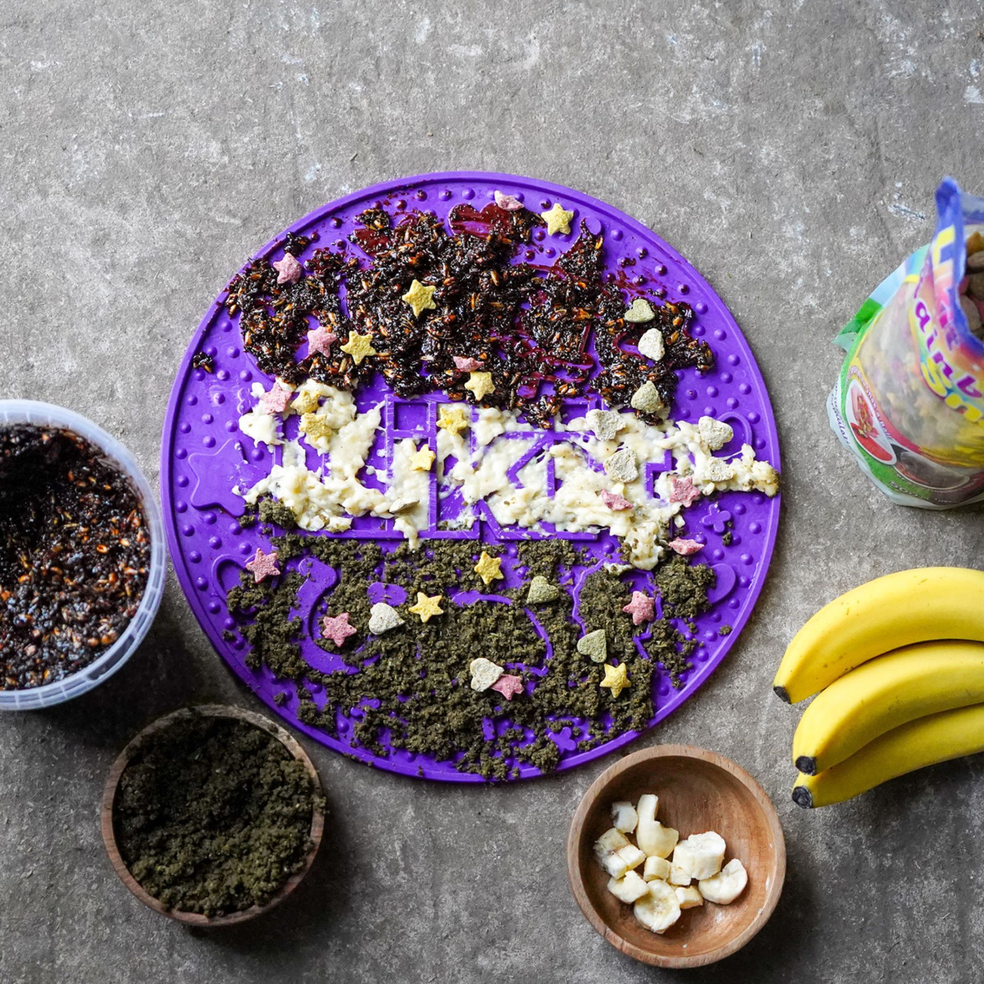 baking, treats, sprinkles, mud pie, banana snack