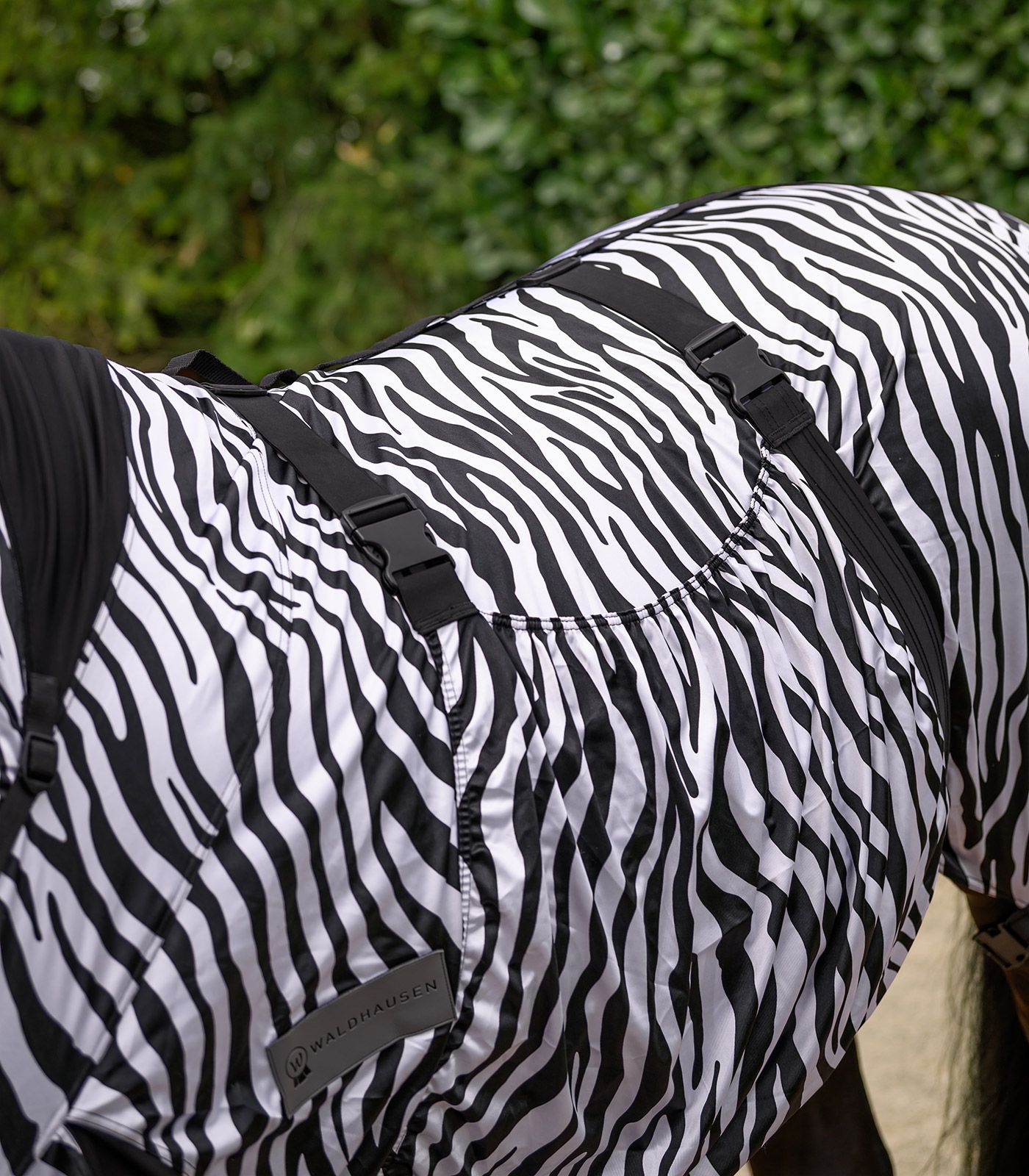 Waldhausen Ekzemerdecke Zebra Premium, atmungsaktiv & insektenabweisend, Detailansicht