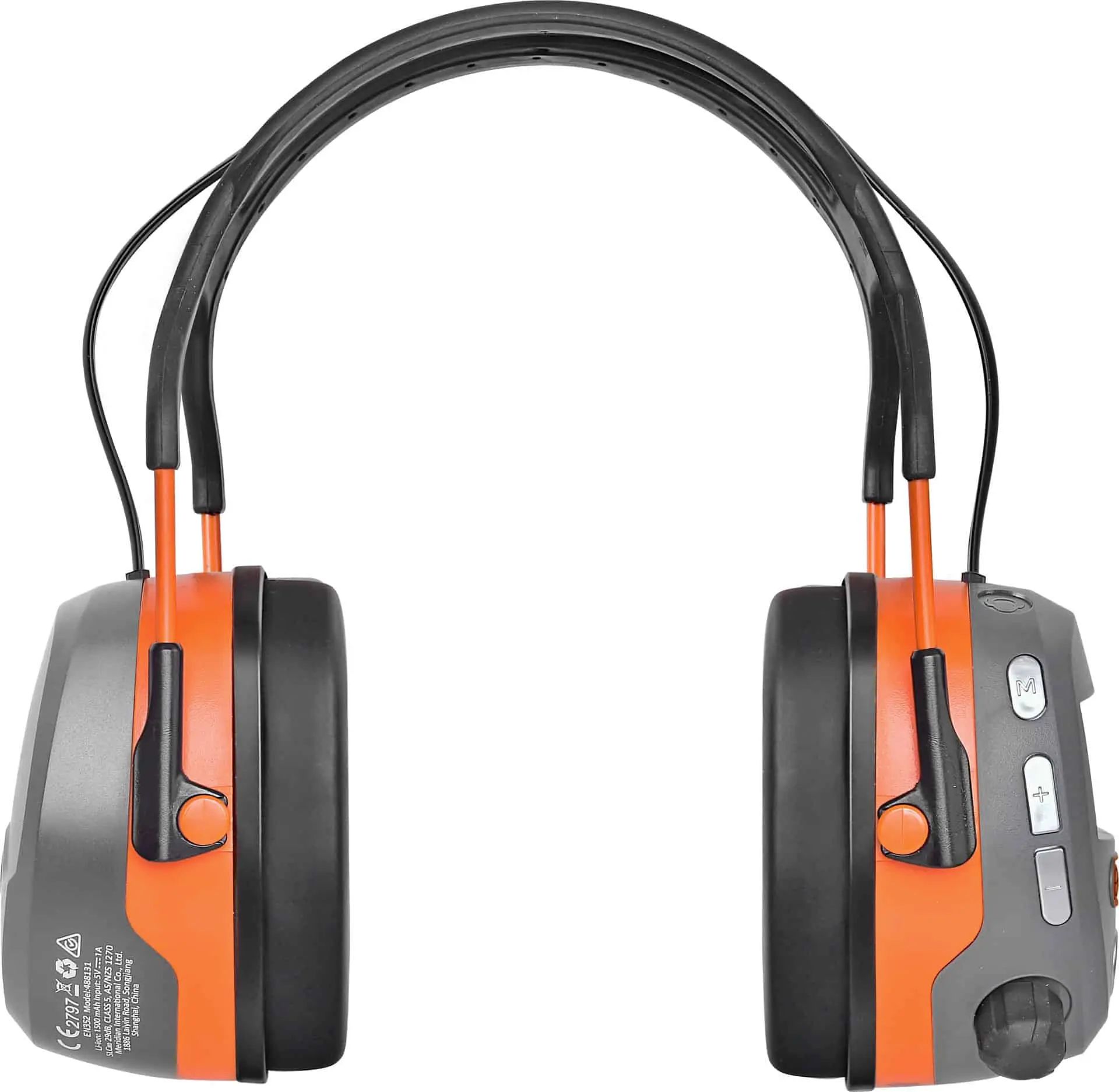 Kerbl Protecție auditivă cu Bluetooth, radio și microfon, vedere din față