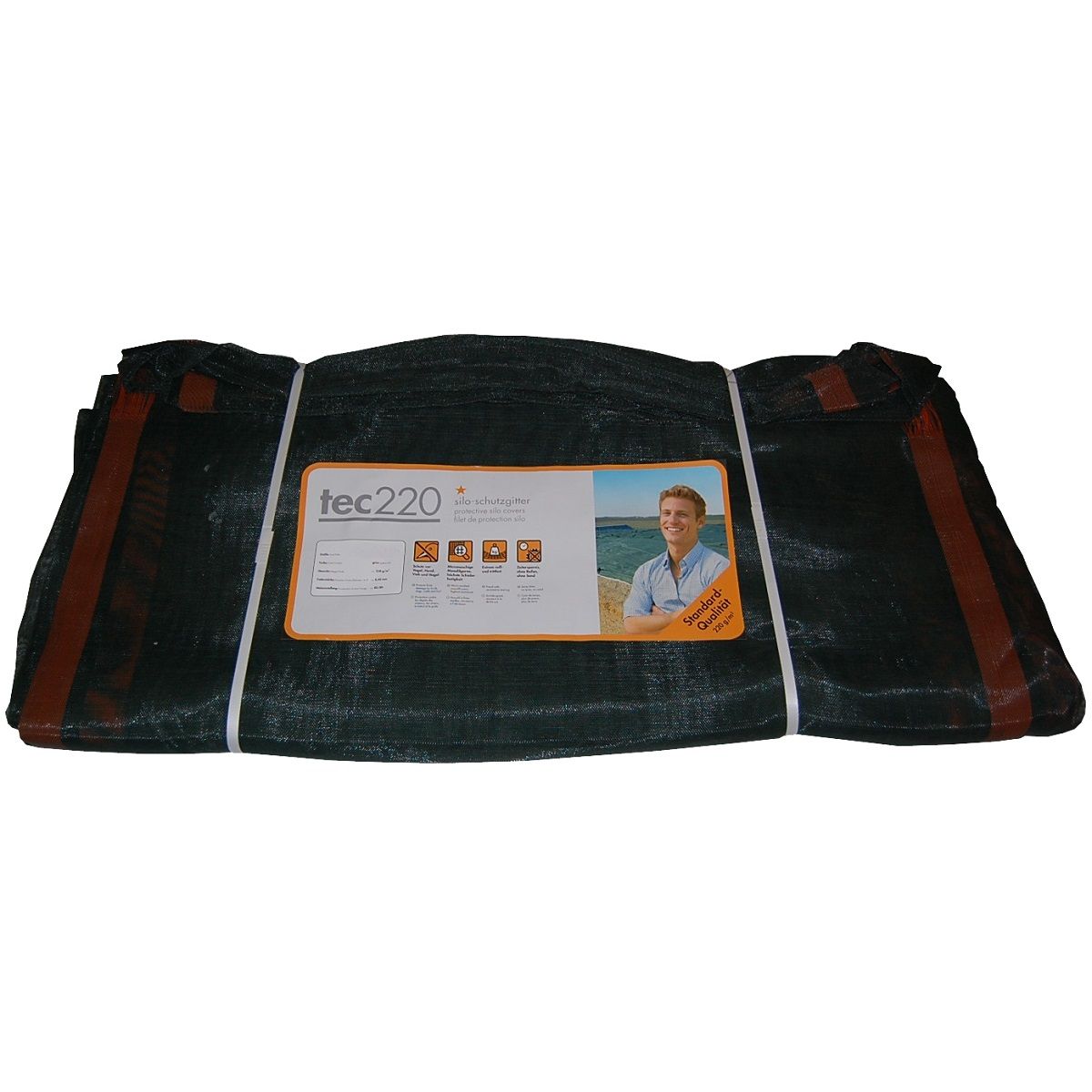 Bâche de protection de silo 240 g/m 12 x 15 m