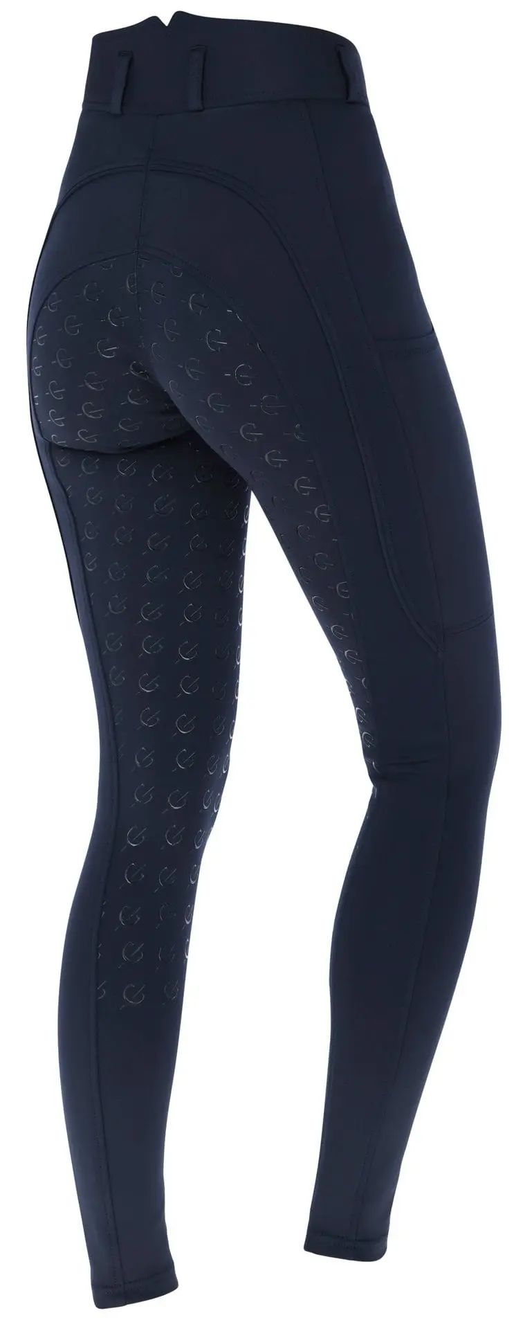 Pantaloni equitazione Covalliero ClassicStar donna, fondo grip, vista posteriore