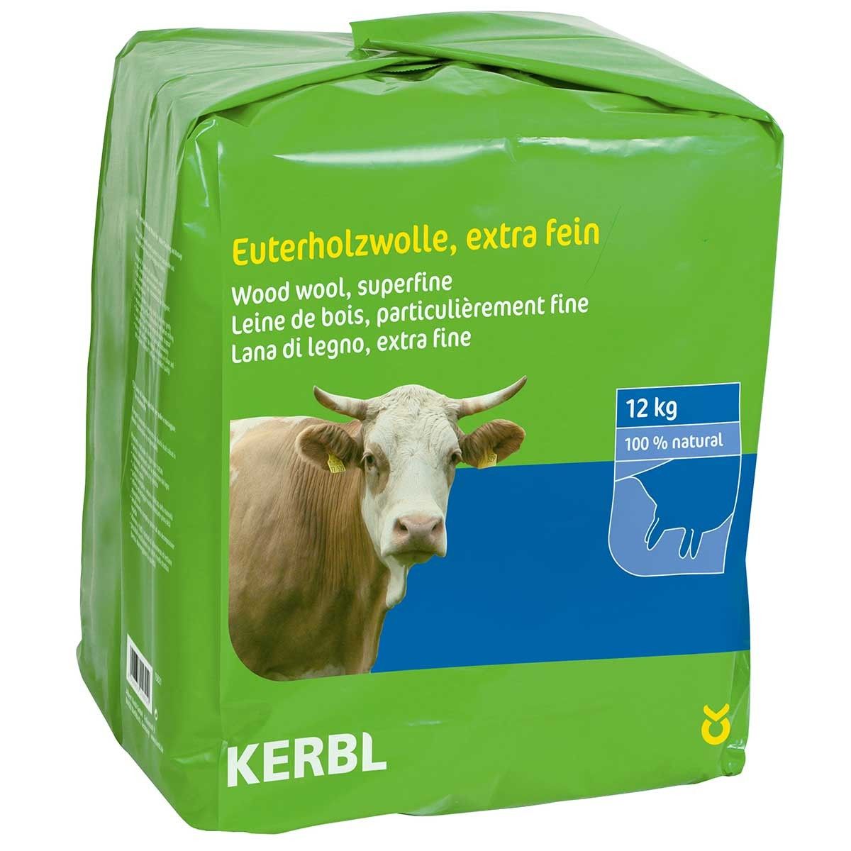 Kerbl Juverträull Fin Kvalitet 12 kg, ren naturprodukt av gran och tall, förpackning