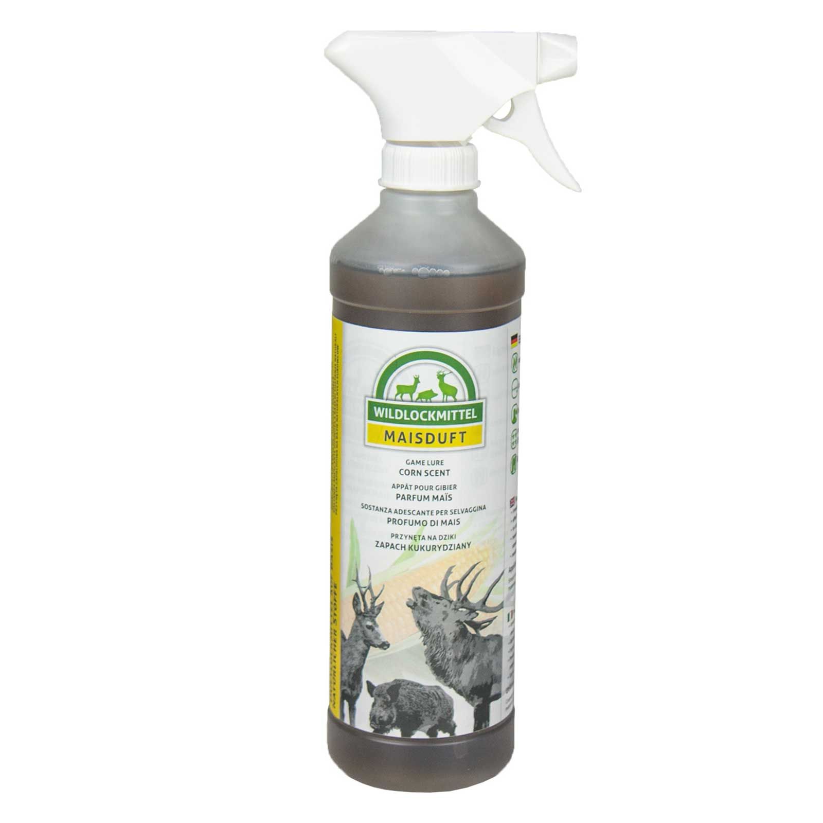Atractant pentru vânat cu aromă de porumb, 500 ml, vedere din față