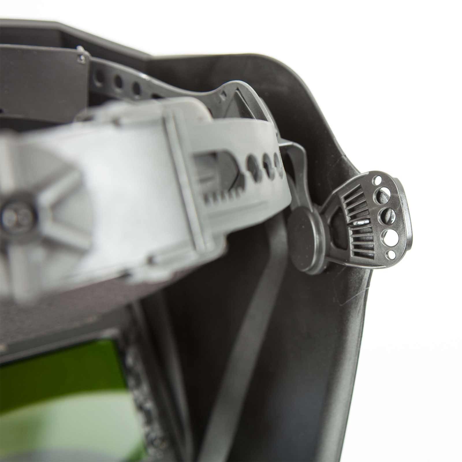 Elmag Casco per saldatura autoscurante PREMIUM-TC, dettaglio, supporto