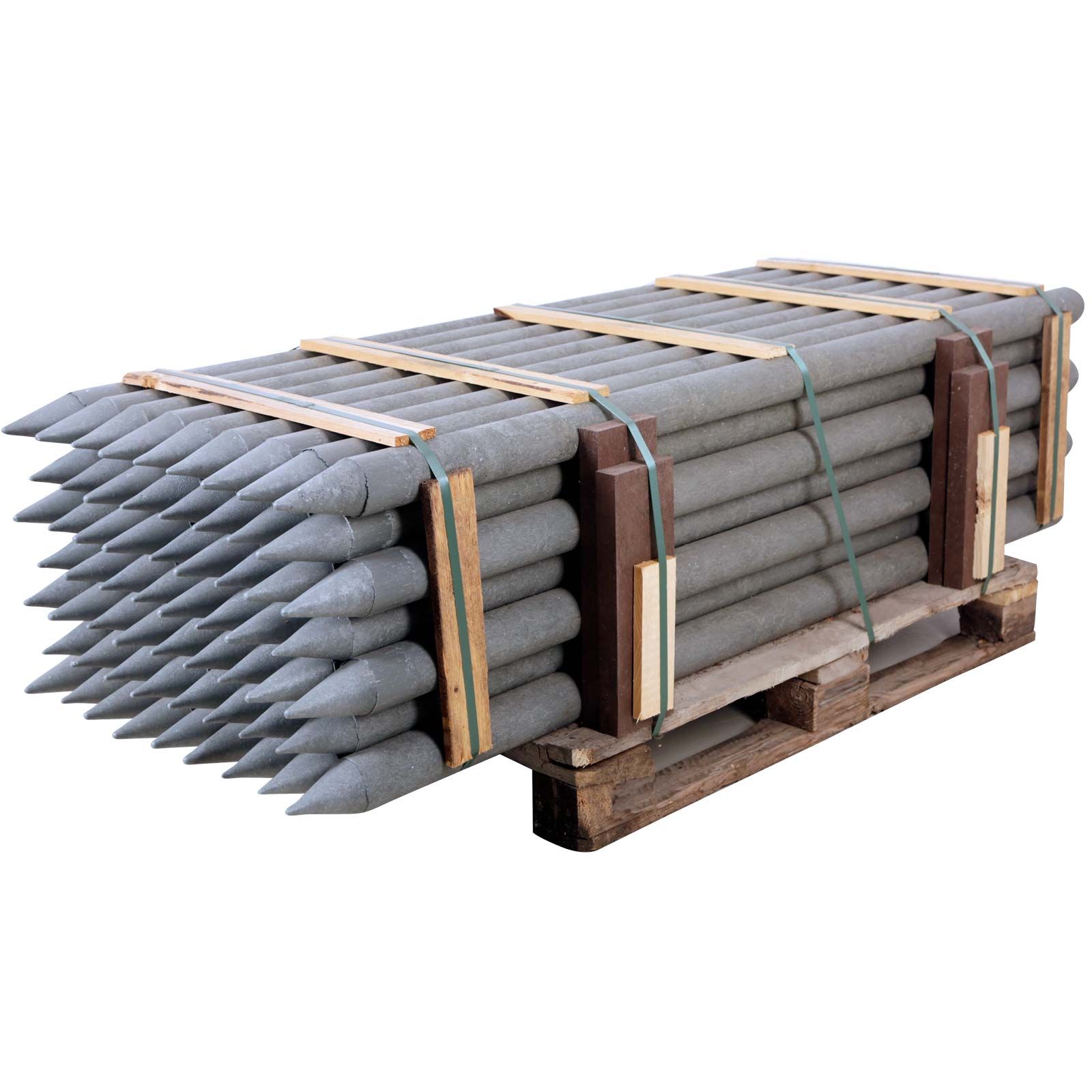 Agrarzone Recyclingpfahl rund