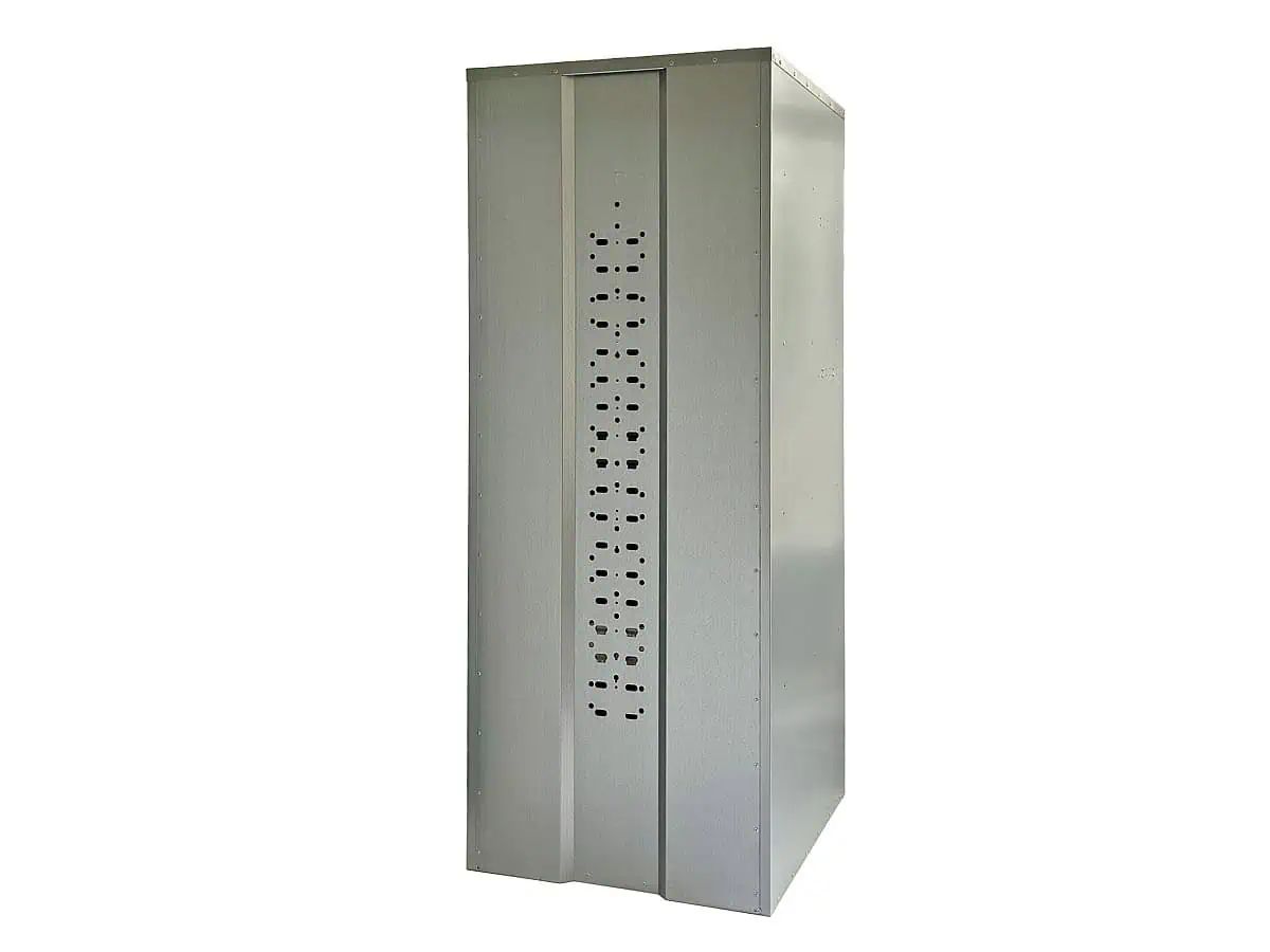 Growi Sattelschrank Englisch 190x75x75 cm Zylinderschloss 3-fach-Verriegelung