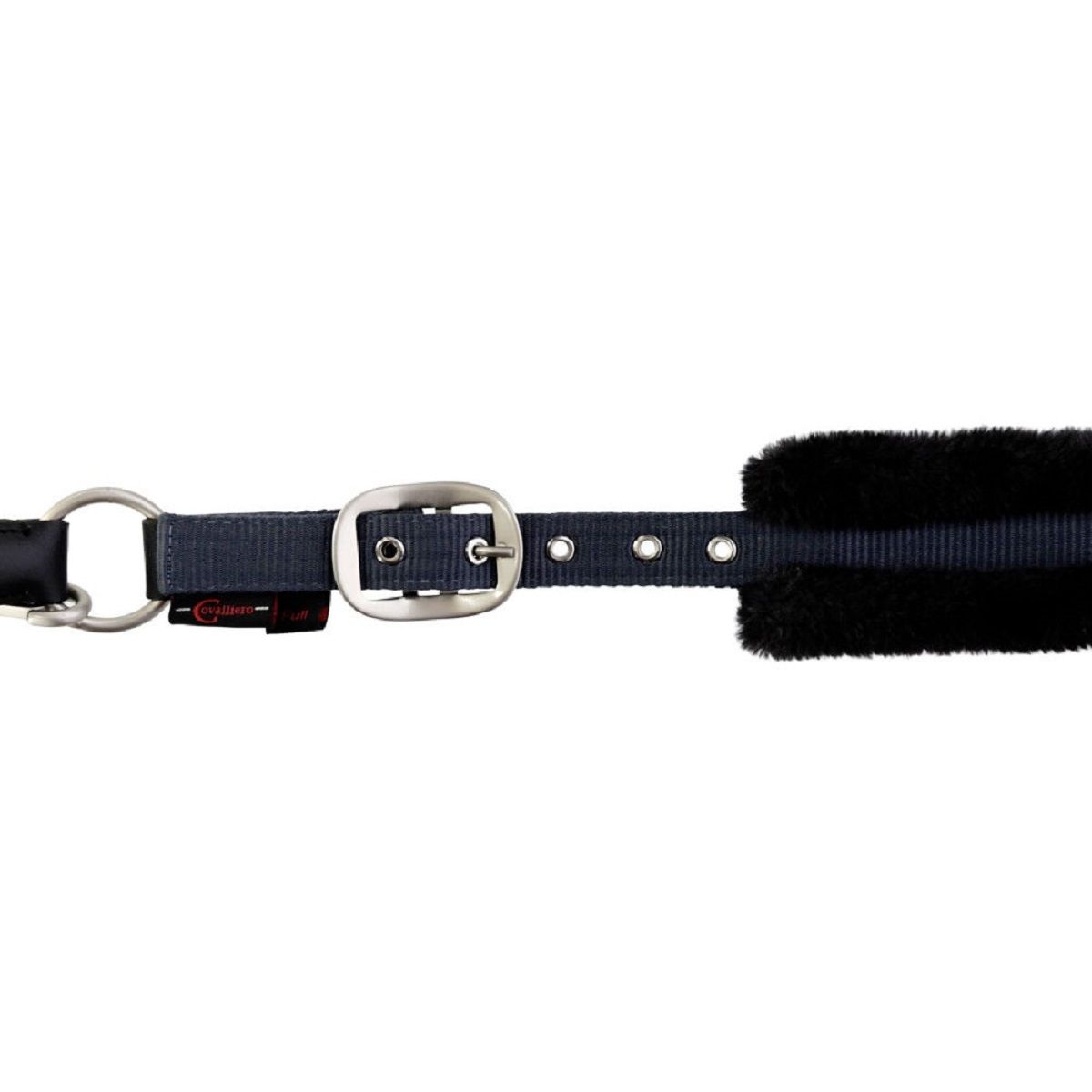 Licol Covalliero Cordano pour cheval, bleu fumé, boucle à ardillon, Cob