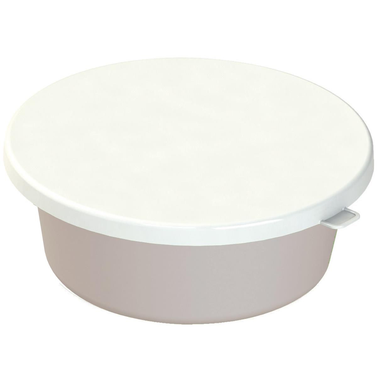 Coperchio ciotola mangime tonda 6 litri