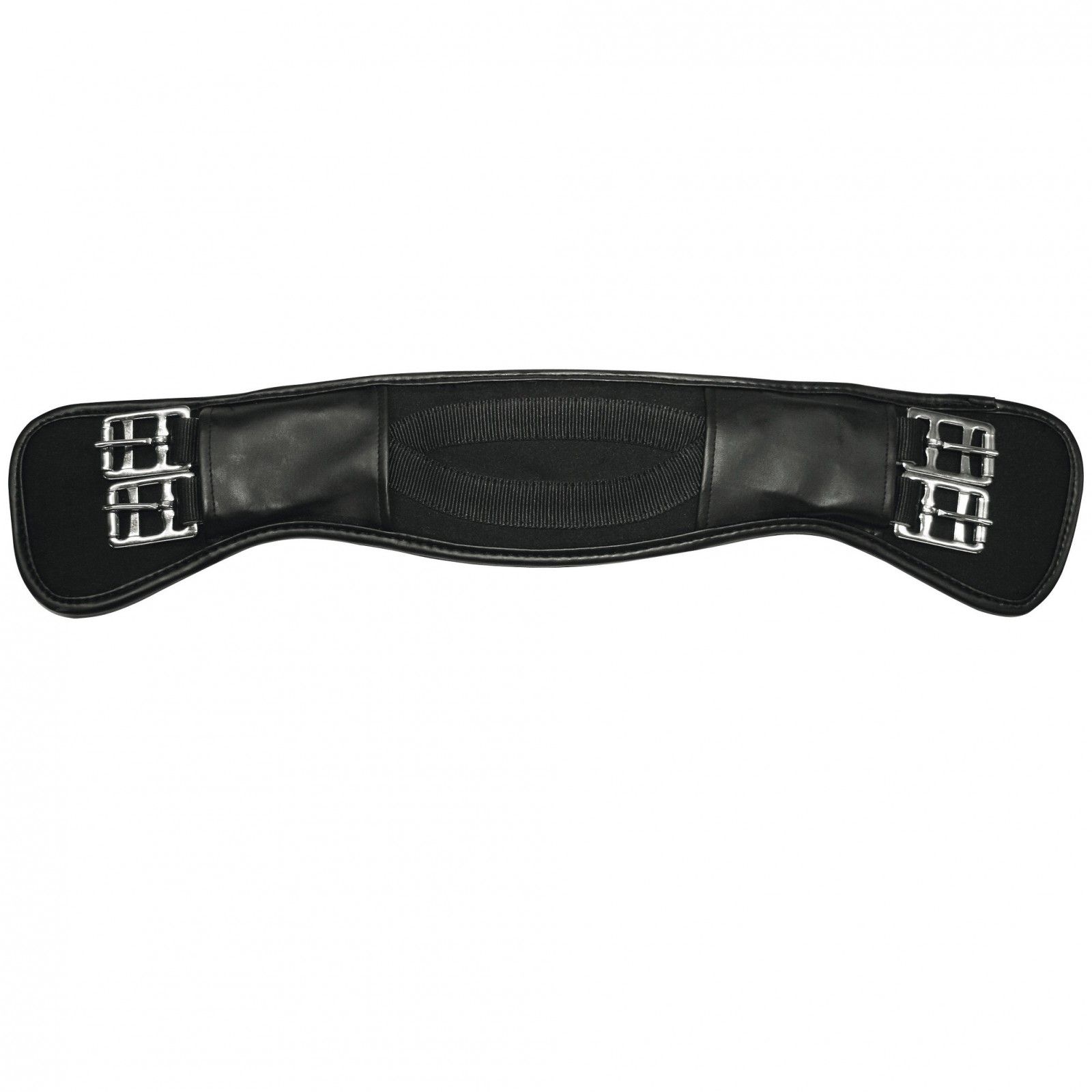Saddle girth black, 45 cm, synthetic rubber 45 cm