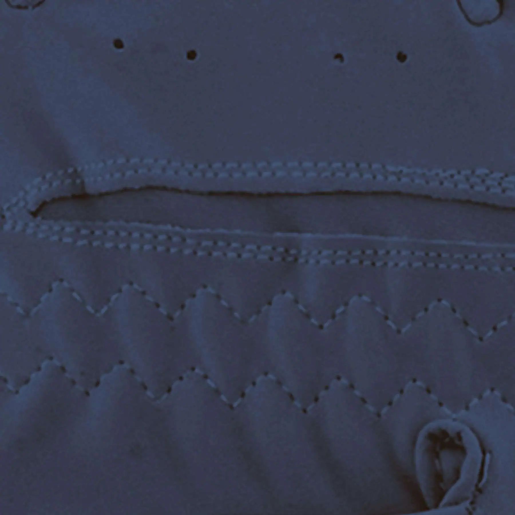 Gant d'équitation ELT Der Vielseitige, aspect daim, scratch, bleu, L