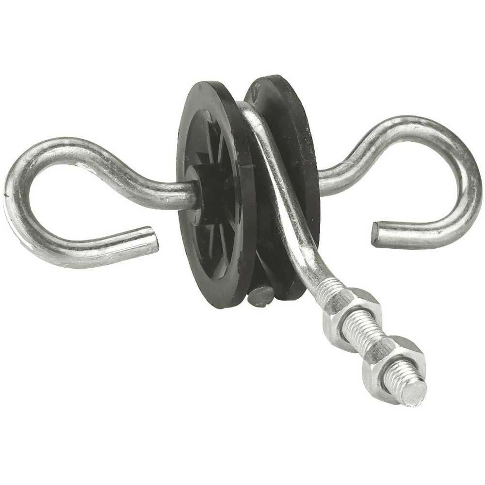 10x Isolateur de poignée double ancrage à tige filetée de 6 mm