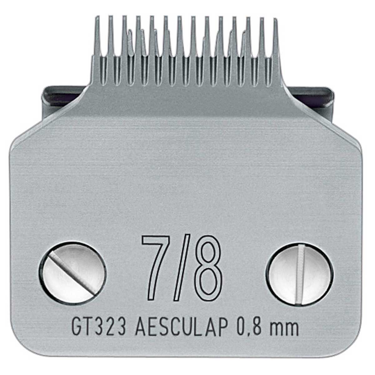 Aesculap Tête de coupe SnapOn, tête de rechange pour tondeuses, GT323 #7/8