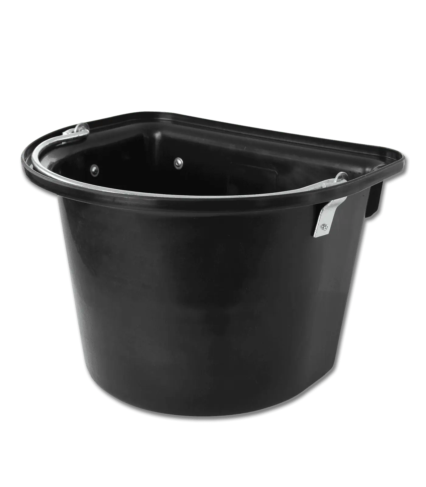 Waldhausen Mangeoire Portable Plastique, 12 L, avec Anse, noir