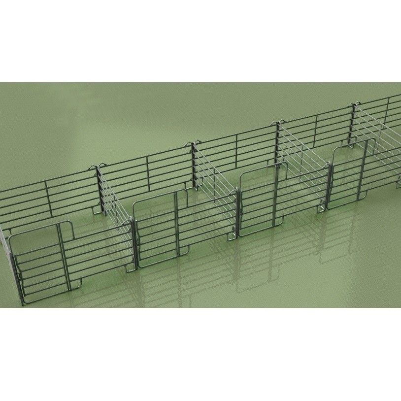 Kerbl Weidepanel verzinkt, Weidepanels für Rinder & Pferde, im Einsatz
