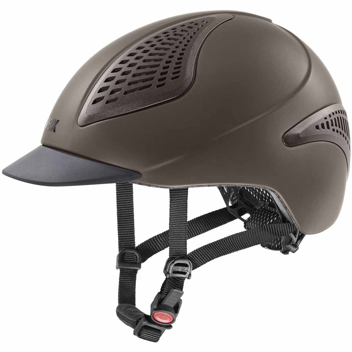 uvex Reithelm exxential 2 braun L/XL