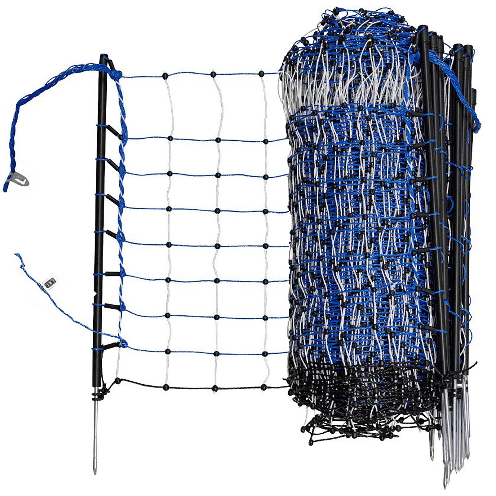 AKO Otter & Raccoon Fence Net, Electrifiable, Blue/White, 50 m x 50 cm