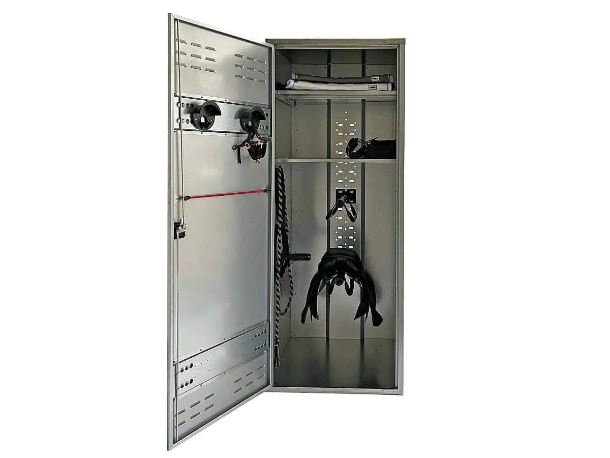 Growi Sattelschrank Englisch 190x75x75 cm Zylinderschloss 3-fach-Verriegelung