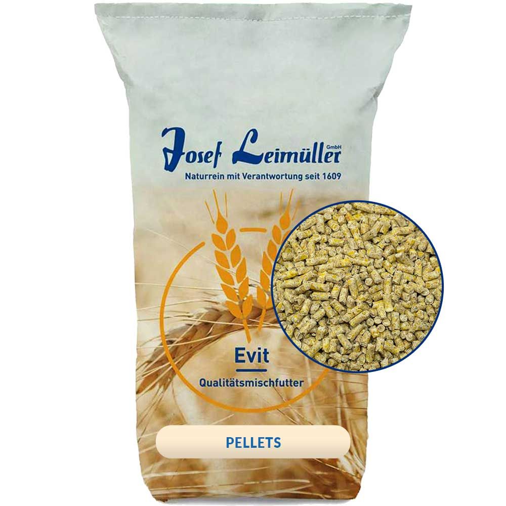 Aliment en pellets antiparasitaires Leimüller Premium pour poules pondeuses 25 kg