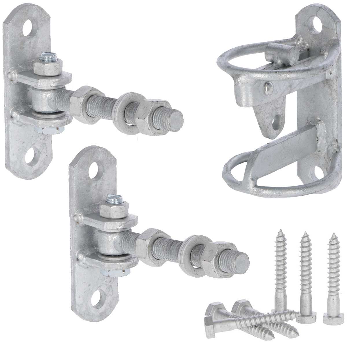 Kit de montage pour barrière d'herbage galvanisé