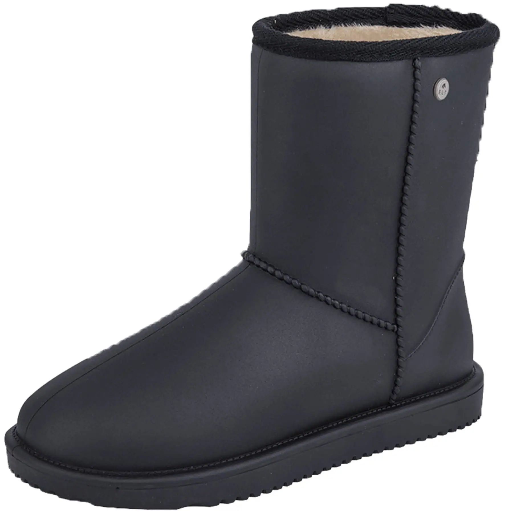 Bottines ELT Rainless imperméables doublure polaire chaude, noir 37