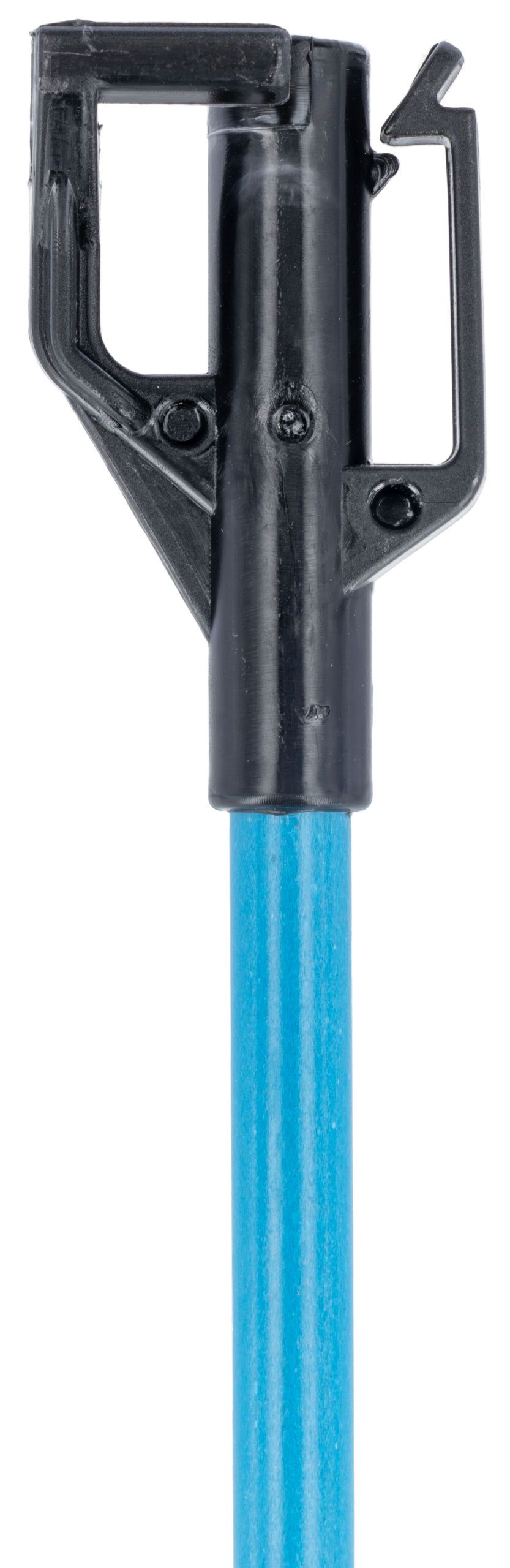 10x Stâlp fibră sticlă AKO compact+, cu izolatori, albastru, detaliu, mâner