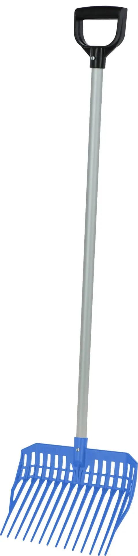 Kerbl Fourche à fumier EcoFork Mini pour enfants, manche alu