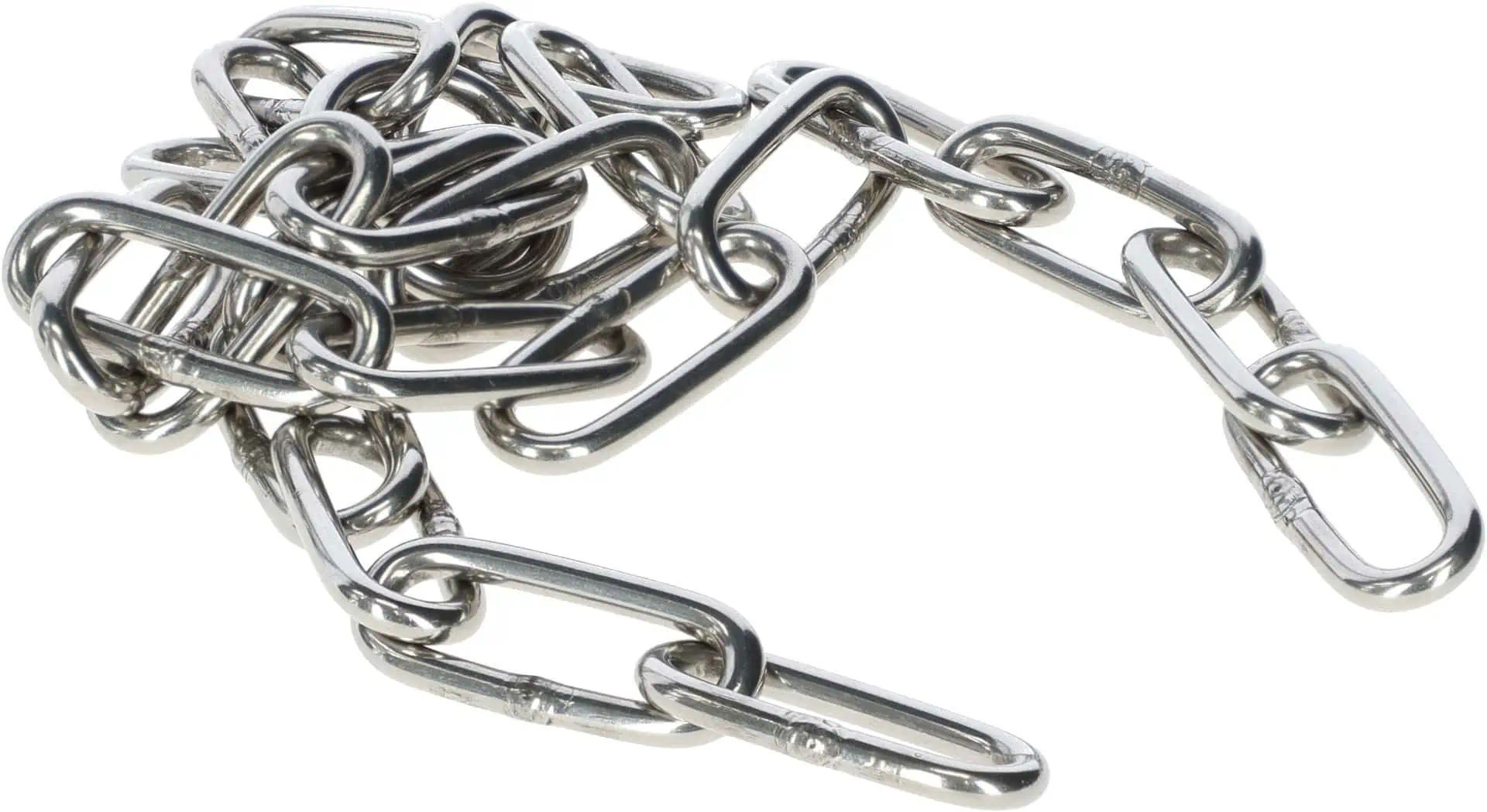 Chain alone with ring for Piglet Toy, stainless steel 4 mm, 75 cm