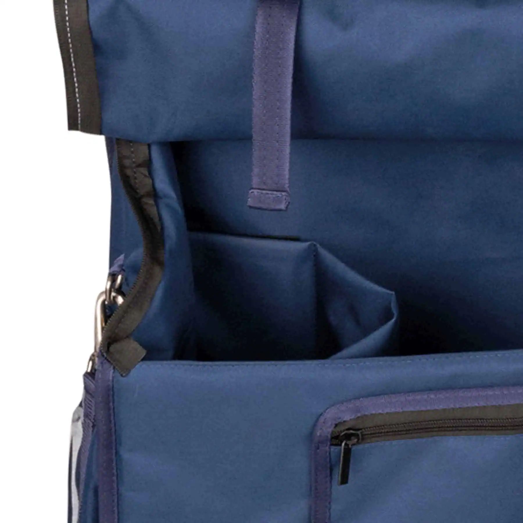 Waldhausen Boxentasche navy, Ordnungshelfer für die Pferdebox, Detailansicht, Tasche