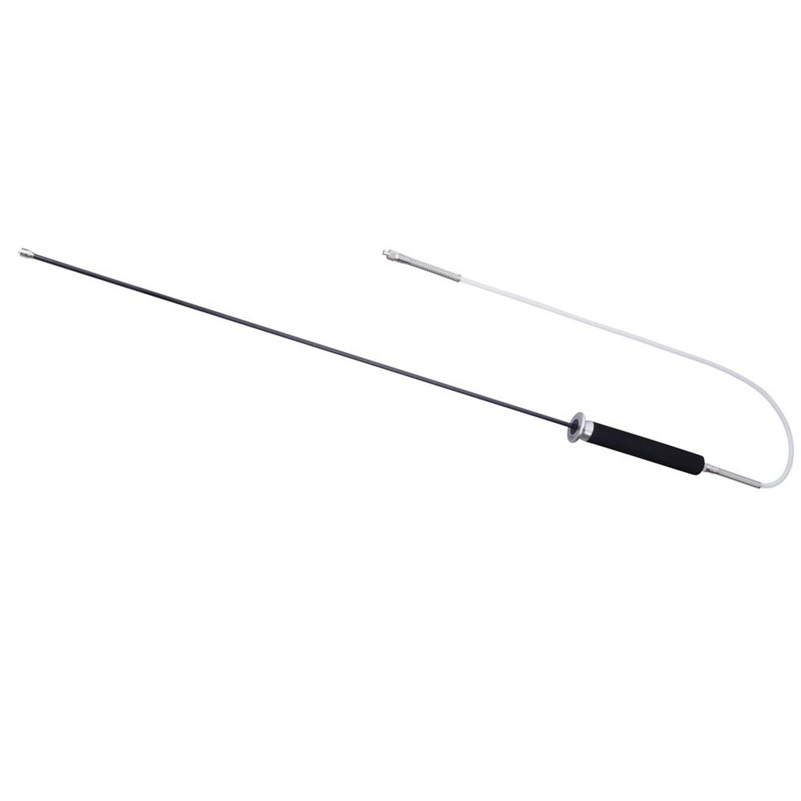 Rallonge d'injection HSW avec raccord Luer-Lock, carbone-métal, léger, 102 cm