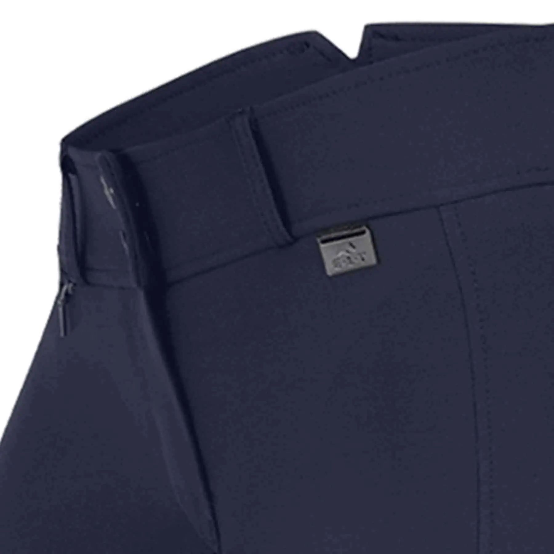 ELT Reithose Micro Sport Silikon High Waist, Vollbesatz, nachtblau 140