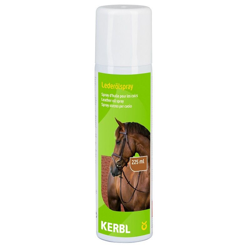 Kerbl Huile pour cuir en spray 225 ml