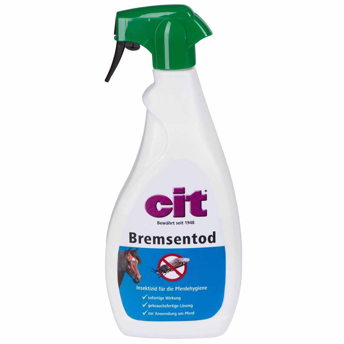 Sprühflasche Cit Bremsentod, Insektizid für die Pferdehygiene