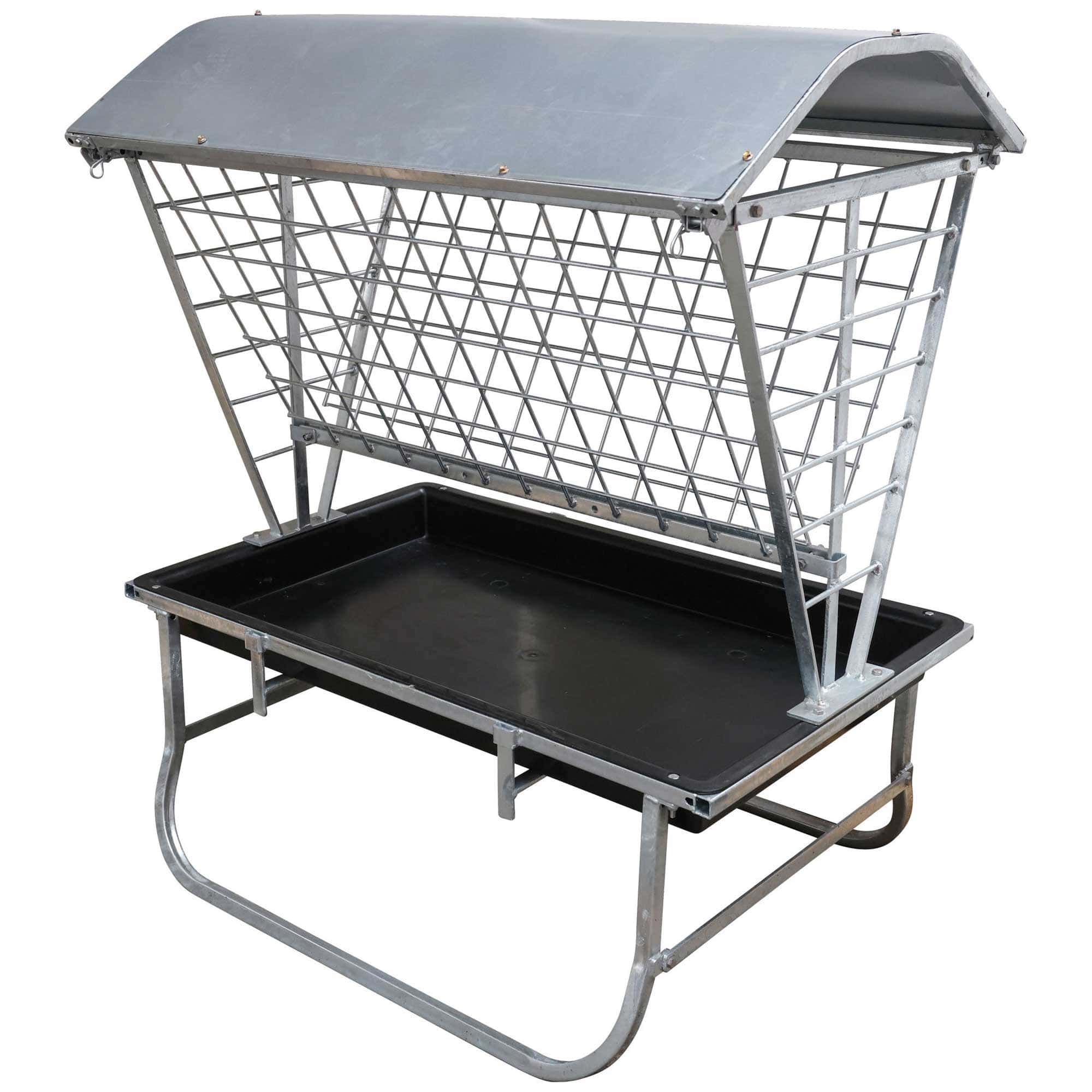 camping grill, metal frame, charcoal grill, dish rack, trough table