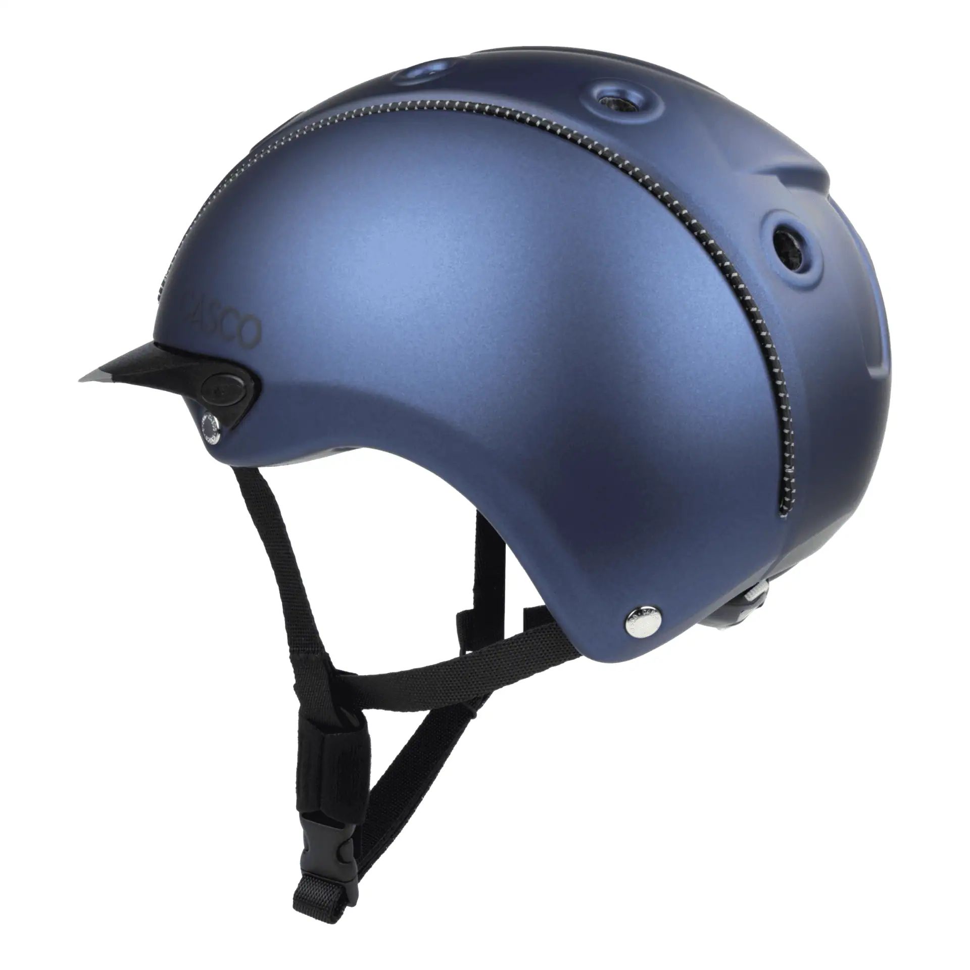 Casco Reithelm Mistrall Essential Prime, Reitsport Kopfschutz, 50-54, prime blue