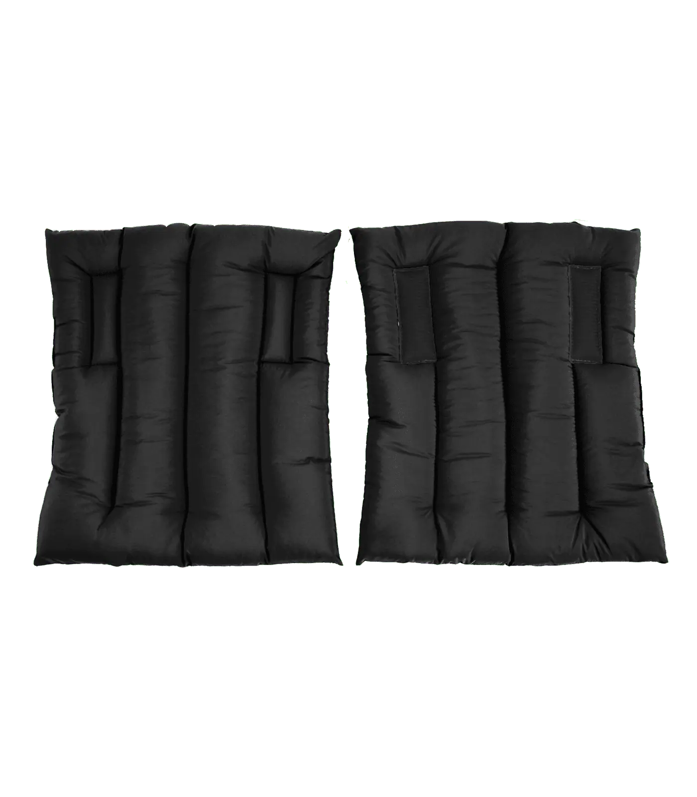 Waldhausen Stallgamasche, Paar – Bandagierkissen ausklettbar, schwarz/schwarz, XL