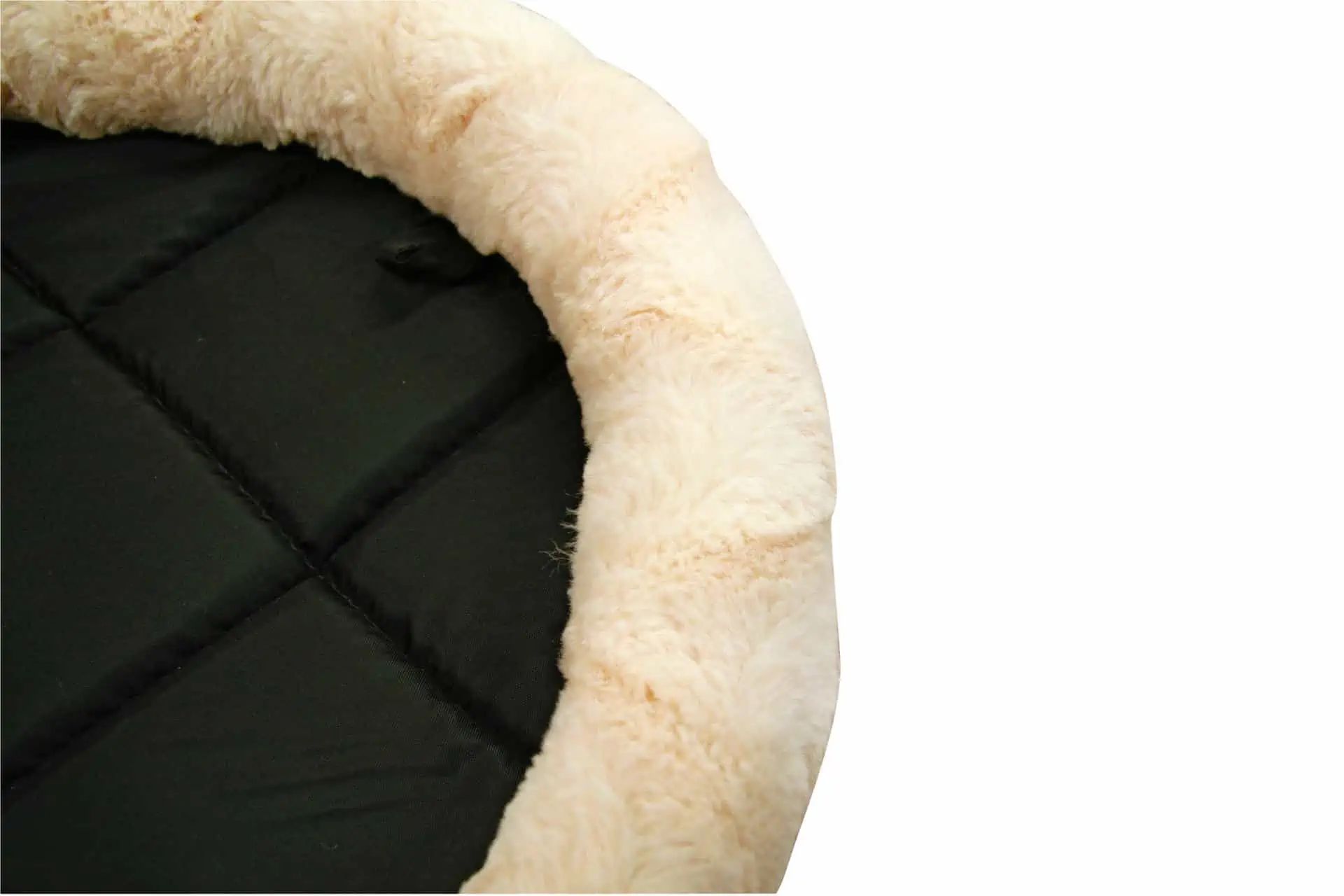 Kerbl Snugly Bed for Dogs & Cats, Reversible, 54x45 cm, detail view, edging