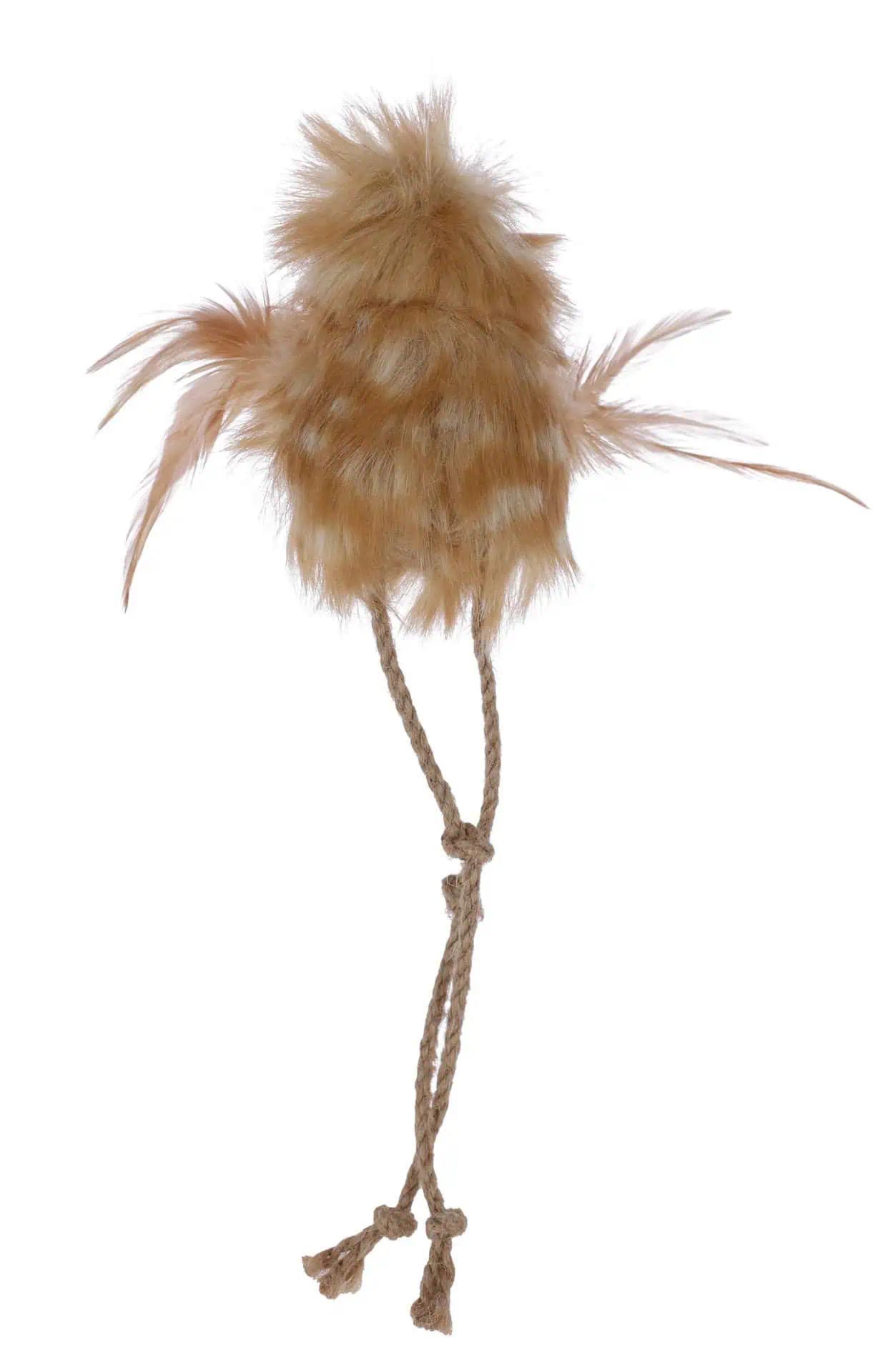 Kerbl Pet Jucărie Safari Pasăre sălbatică cu iarbă de pisică, 27 cm, produs în vrac