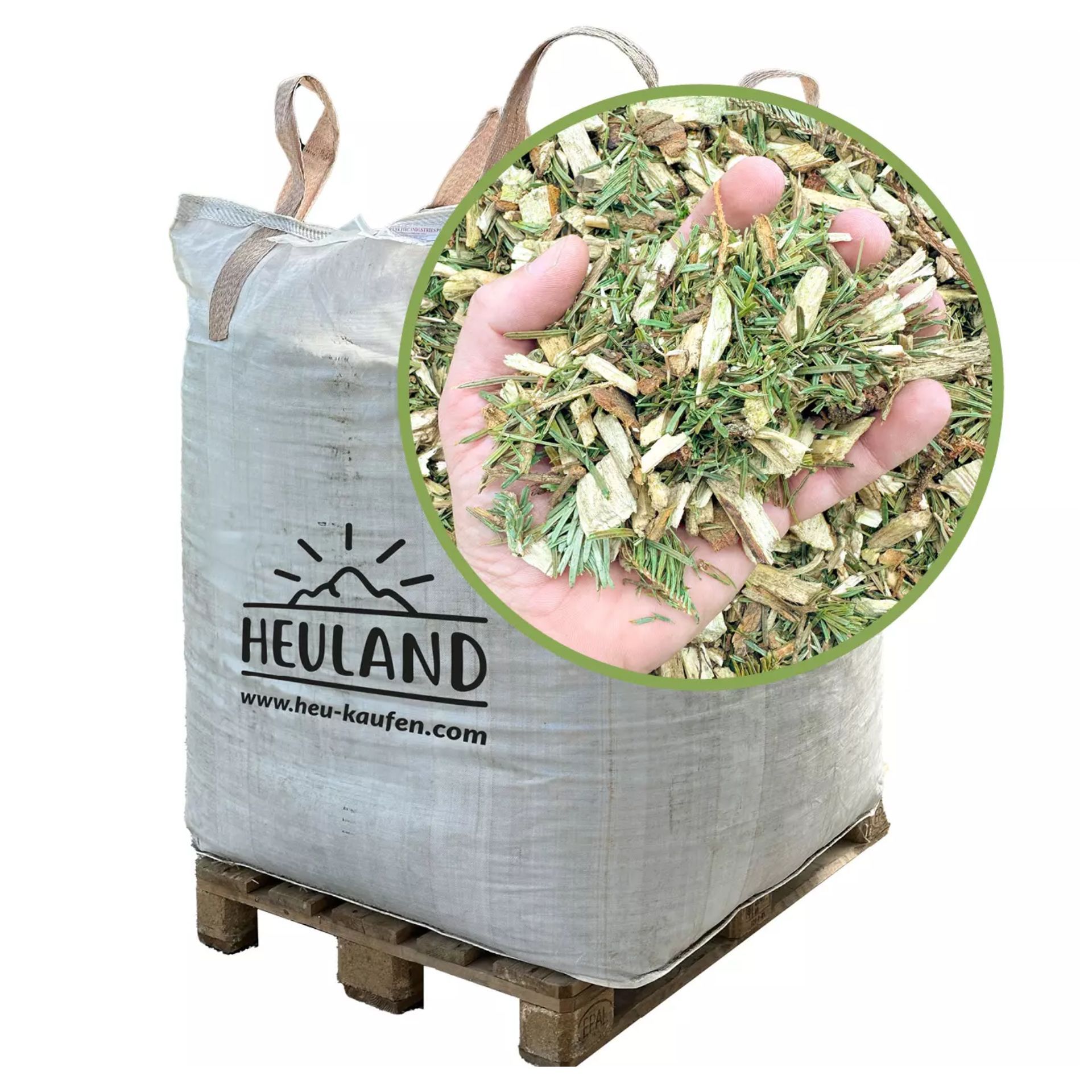 Heuland Lettiera Sottobosco Big Bag per Cavalli 300 kg