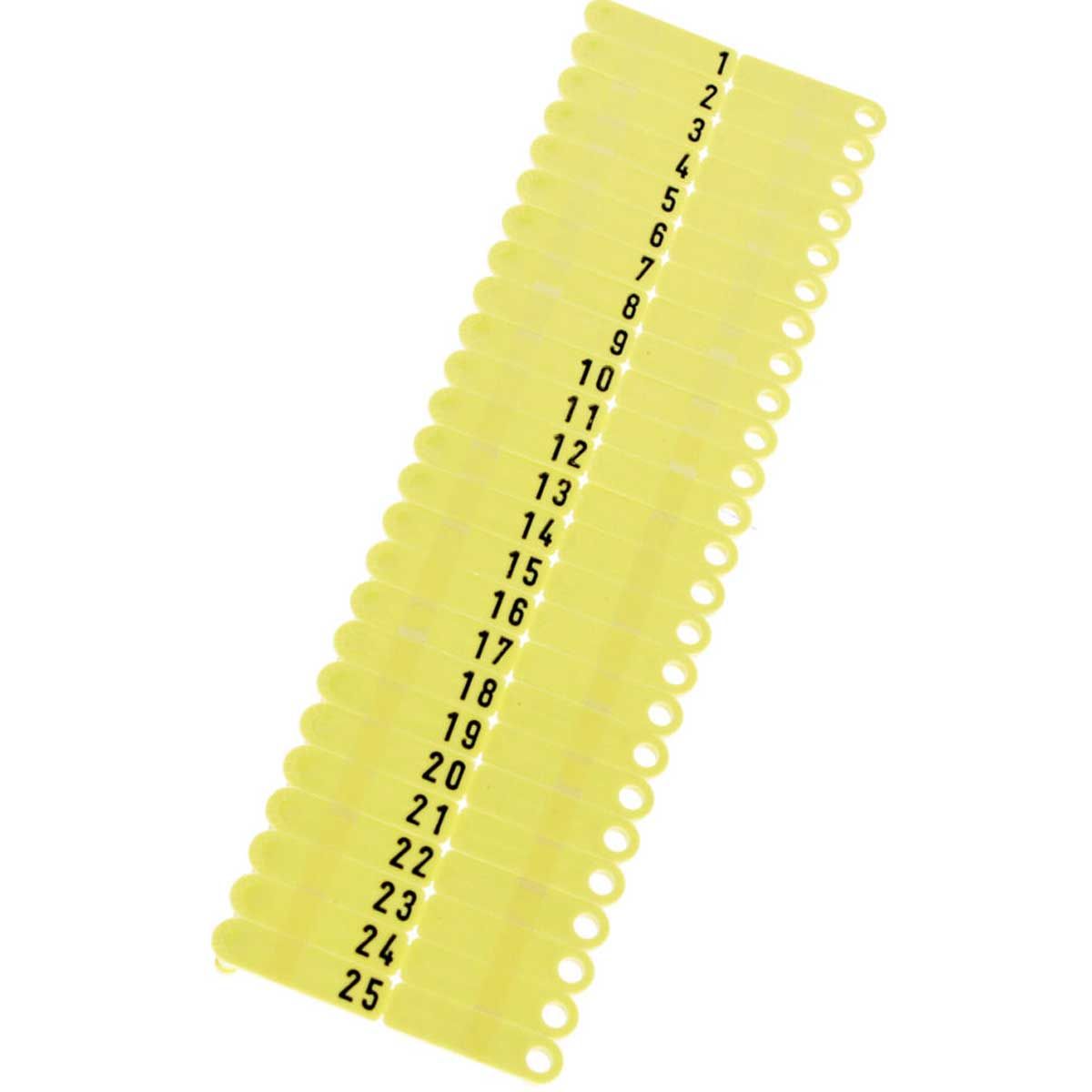 Boucle Twintag jaune 151-200